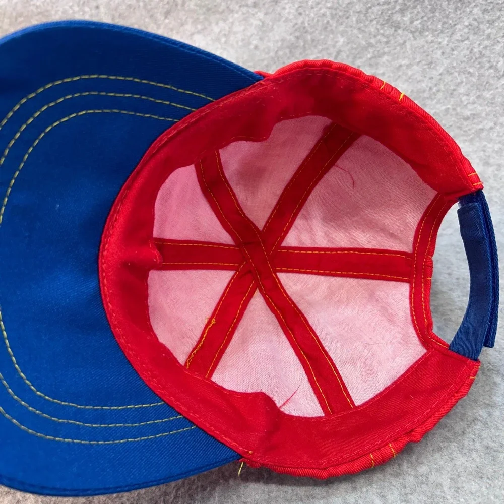 Lightning McQueen 95 Kids Red Blue Disney Pixar Cars Baseball Hat Cap OSFM